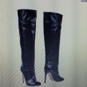 Joseph Sleek Black Over-the-Knee Boots